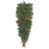 Vickerman Unlit Artificial Christmas Teardrop With Pine Cones (373385) -Roman Shop 373385lg