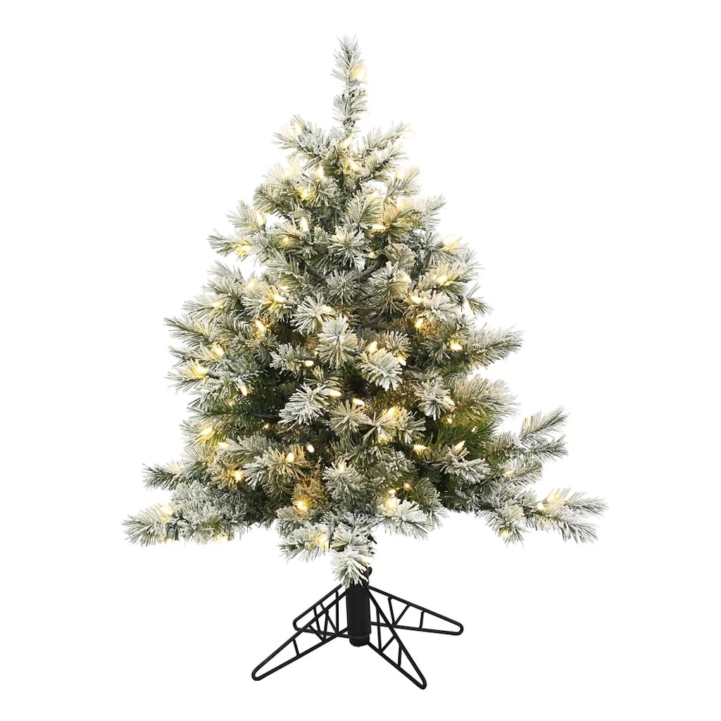 Vickerman Pre-Lit Artificial Christmas Tree (Includes On / Off Foot Switch) (373859) 3 Vickerman Pre-Lit Artificial Christmas Tree (Includes On / Off Foot Switch) (373859)
