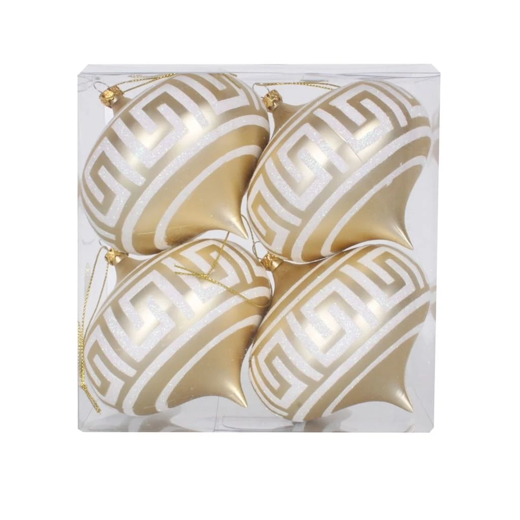 Vickerman Christmas Tree Ornament (4 Pack) (376119) 3 Vickerman Christmas Tree Ornament (4 Pack) (376119)