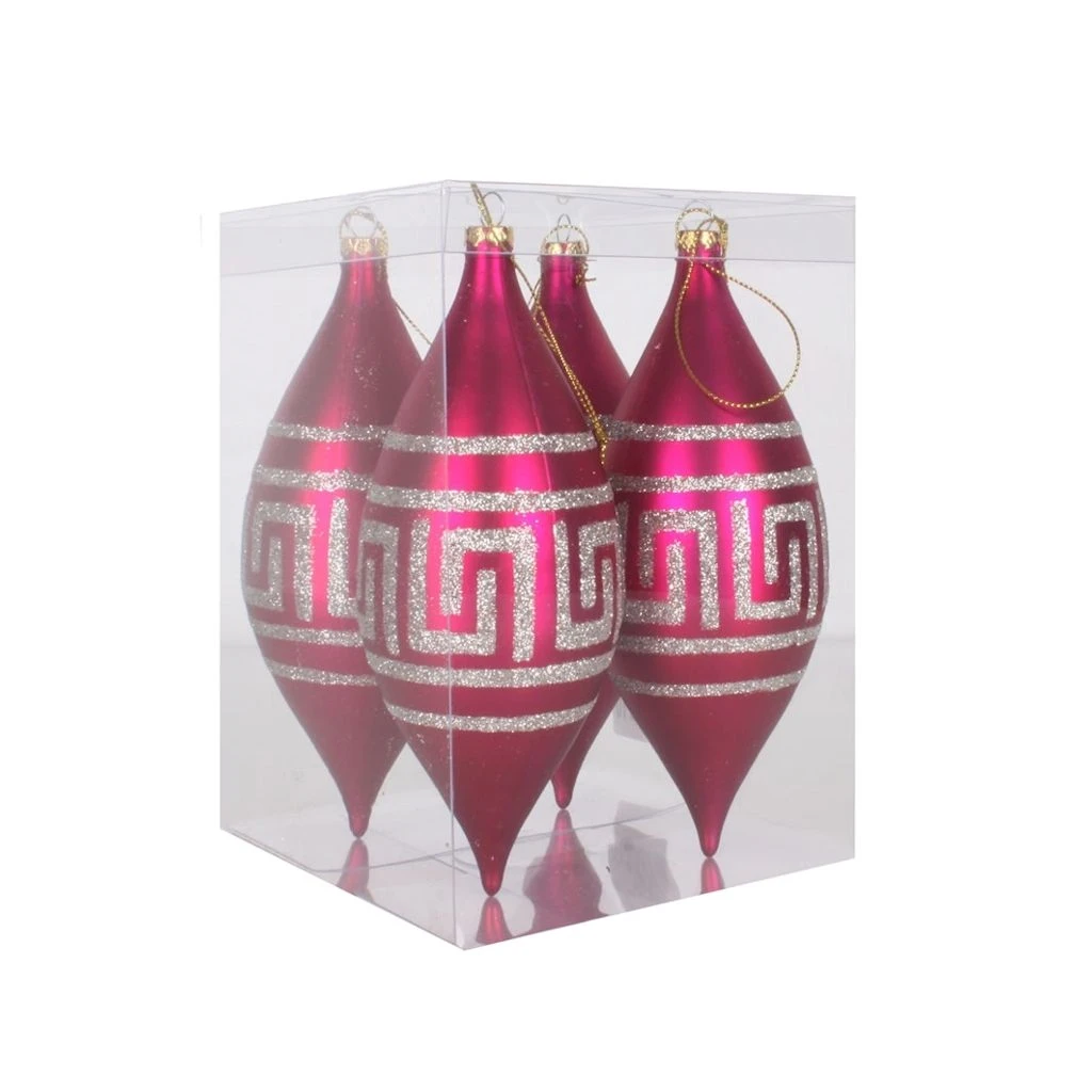 Vickerman Christmas Tree Ornament (4 Pack) (376249) 3 Vickerman Christmas Tree Ornament (4 Pack) (376249)