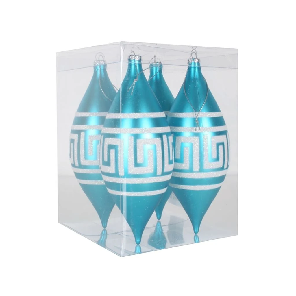 Vickerman Christmas Tree Ornament (4 Pack) (376256) 3 Vickerman Christmas Tree Ornament (4 Pack) (376256)