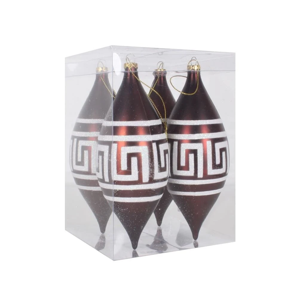 Vickerman Christmas Tree Ornament (4 Pack) (376317) 3 Vickerman Christmas Tree Ornament (4 Pack) (376317)