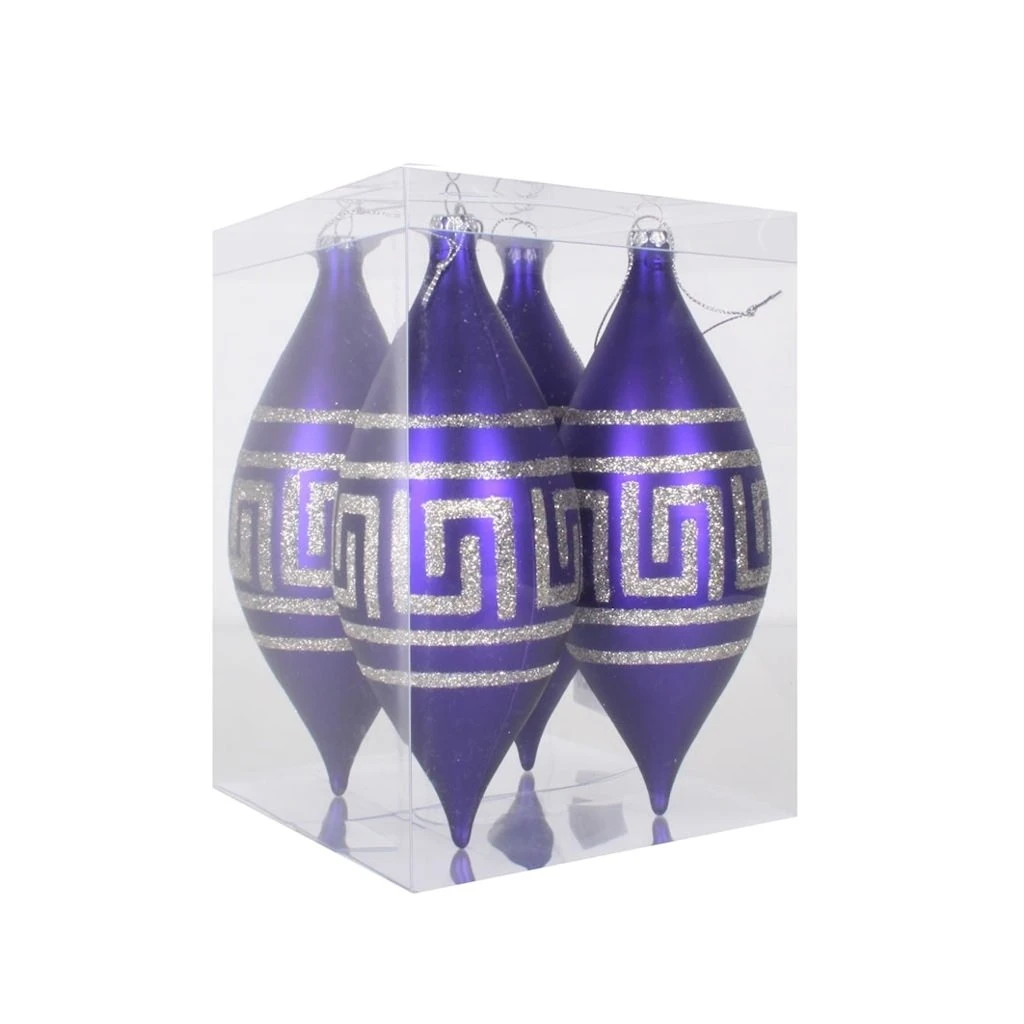 Vickerman Christmas Tree Ornament (4 Pack) (376348) 3 Vickerman Christmas Tree Ornament (4 Pack) (376348)