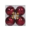 Vickerman Christmas Tree Ornament (4 Pack) (376553)