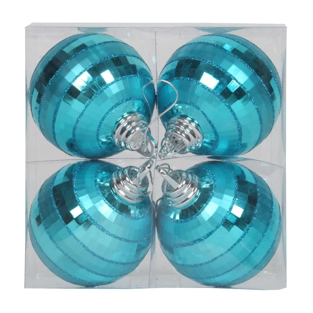 Vickerman Christmas Tree Ornament (4 Pack) (376614) 3 Vickerman Christmas Tree Ornament (4 Pack) (376614)