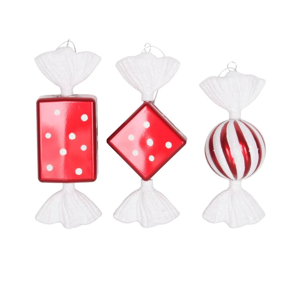 Vickerman Christmas Tree Ornament (3 Pack) (377222) 3 Vickerman Christmas Tree Ornament (3 Pack) (377222)