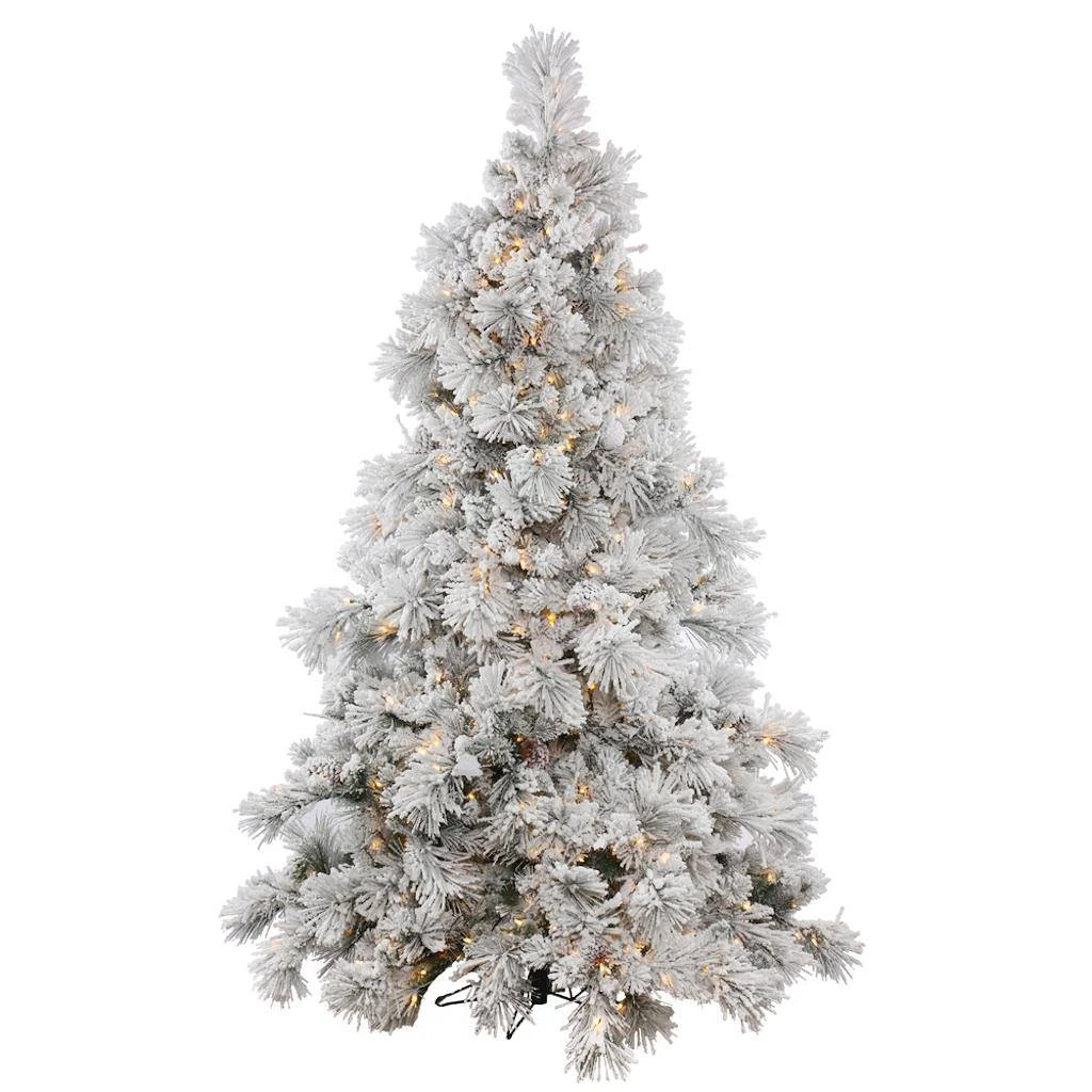 Vickerman Pre-Lit Artificial Christmas Tree With Pine Cones (383544) 3 Vickerman Pre-Lit Artificial Christmas Tree With Pine Cones (383544)