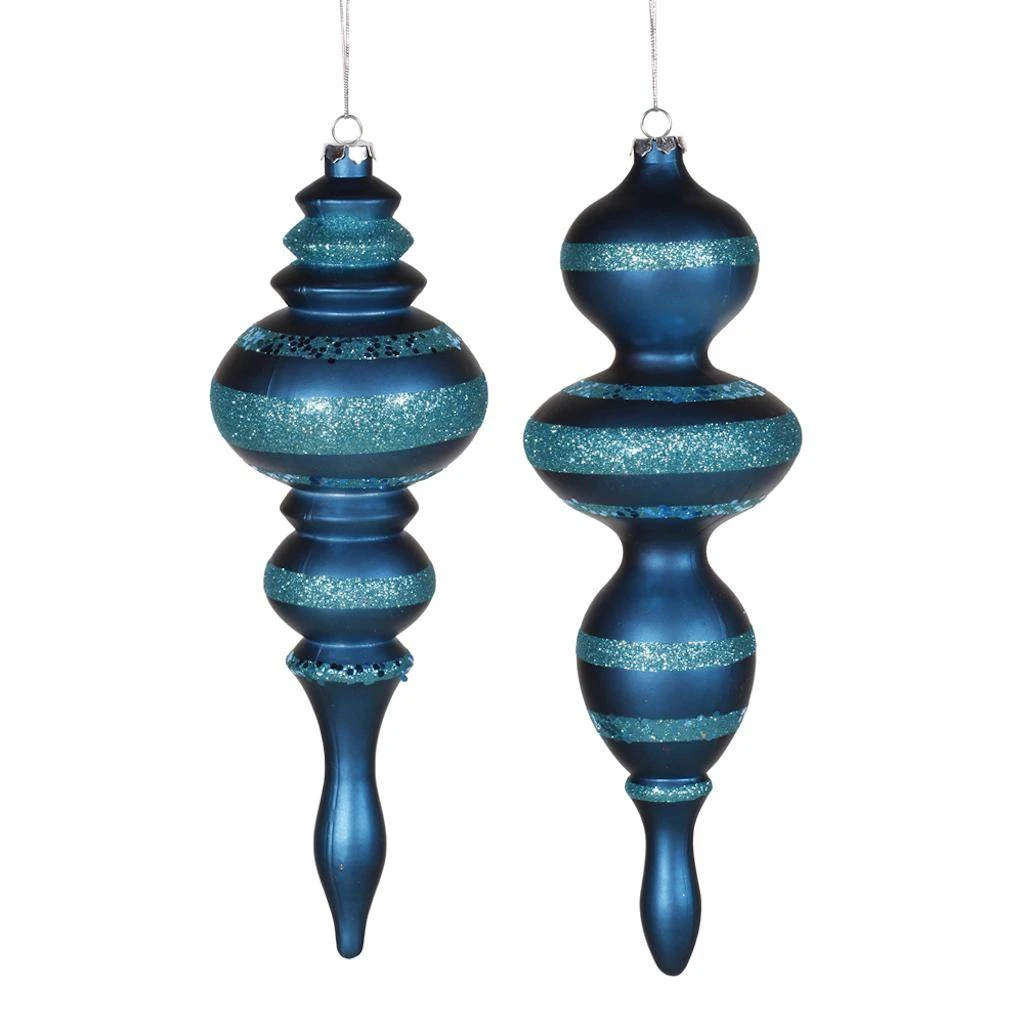 Vickerman Christmas Tree Ornament (set Of 2) (396155) 3 Vickerman Christmas Tree Ornament (set Of 2) (396155)