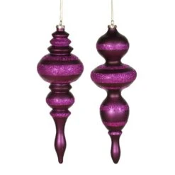 Vickerman Christmas Tree Ornament (set Of 2) (396179)