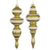 Vickerman Christmas Tree Ornament (set Of 2) (396230) -Roman Shop 396230lg