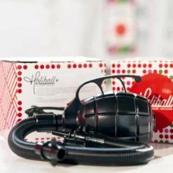 White Fast Flow Inflator For Holiball Ornaments -Roman Shop 41806setmd