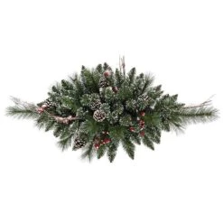 Vickerman Unlit Artificial Christmas Swag (421000) -Roman Shop 421000md