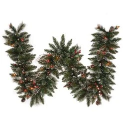 Vickerman Prelit Artificial Christmas Garland (421055) 6 Vickerman Prelit Artificial Christmas Garland (421055) -Roman Shop 421055md