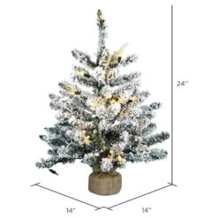 Vickerman Prelit Artificial Christmas Tree (422007) -Roman Shop 4220073md