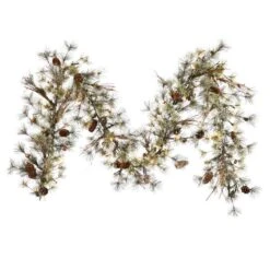 Vickerman Prelit Artificial Christmas Garland (425732) -Roman Shop 425732md