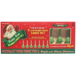 Christopher Radko Christmas Bubble Light Set (43299) -Roman Shop 43299boxmd