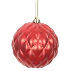 Vickerman Christmas Tree Ornament (4 Pack) (473061)