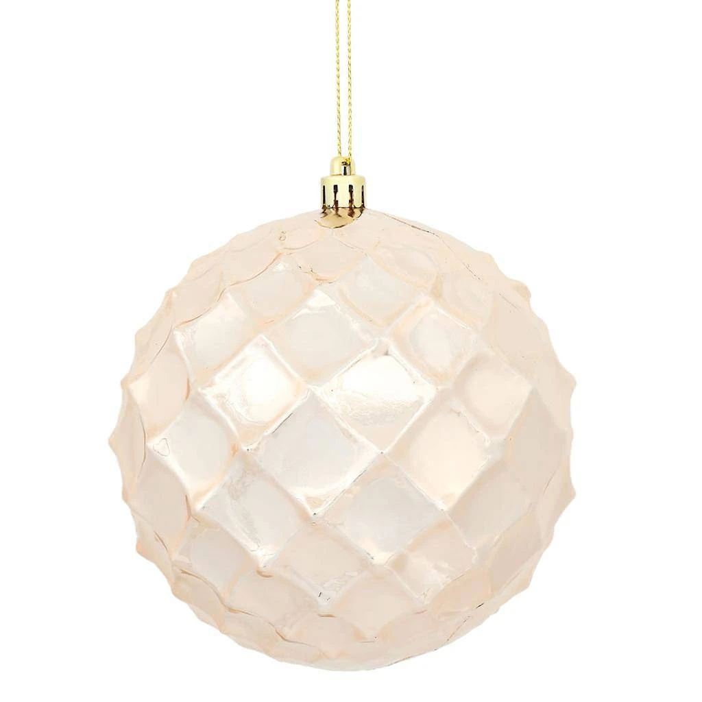 Vickerman Christmas Tree Ornament (4 Pack) (475157) 3 Vickerman Christmas Tree Ornament (4 Pack) (475157)