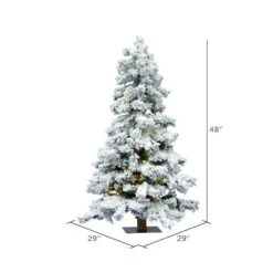 Vickerman Prelit Artificial Christmas Tree (506677) -Roman Shop 5066773md
