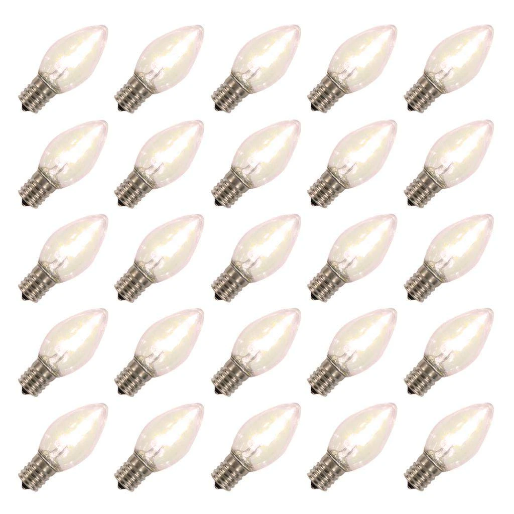 Vickerman Christmas Light Bulb Replacement (25 Pack) (509647) 3 Vickerman Christmas Light Bulb Replacement (25 Pack) (509647)