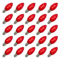 Vickerman LED Christmas Light Bulb Replacement (25 Pack) (509913)