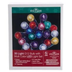 Kurt S. Adler Christmas Light String Set (51390) 15 Kurt S. Adler Christmas Light String Set (51390) -Roman Shop 513906md