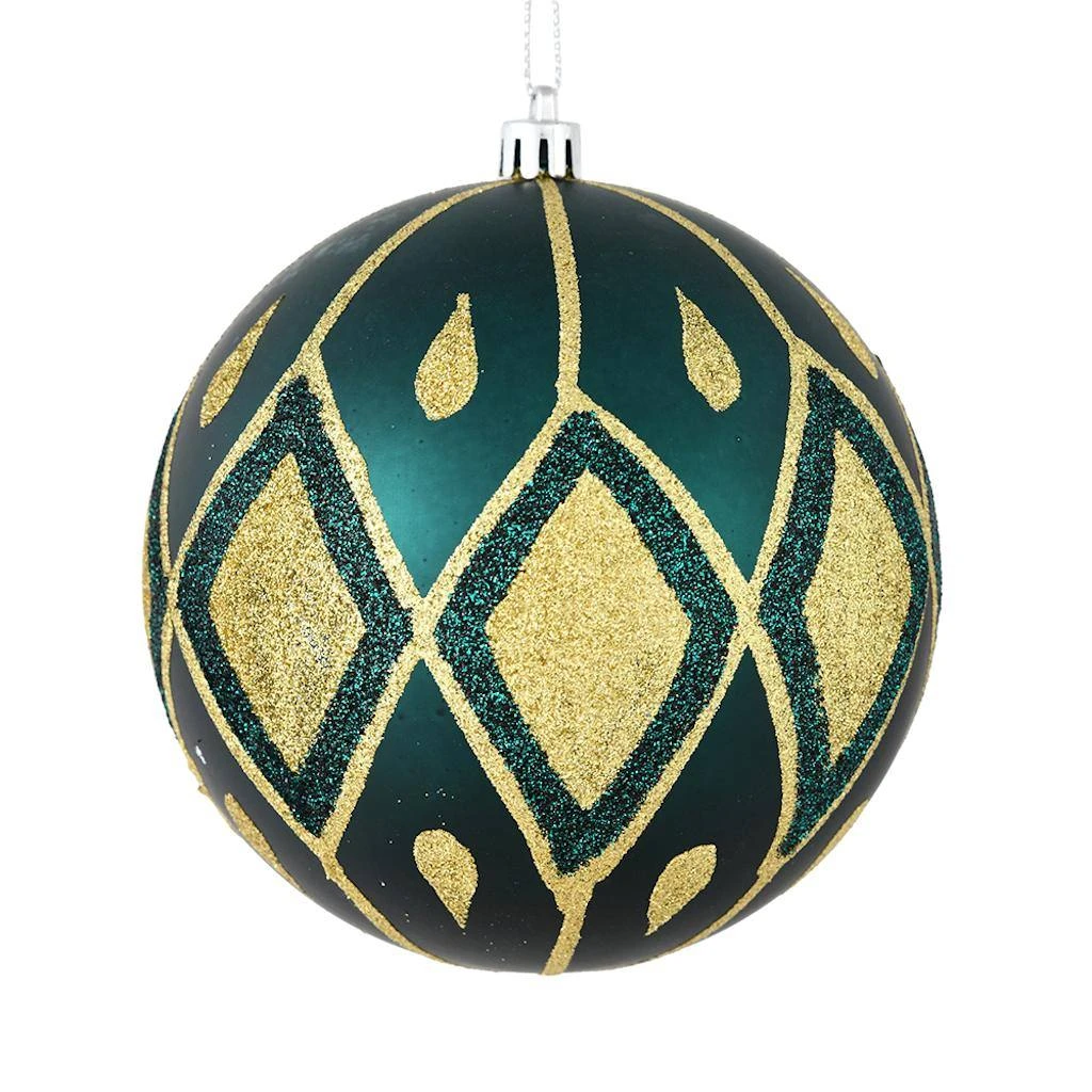 Vickerman Christmas Tree Ornament (4 Pack) (528808) 3 Vickerman Christmas Tree Ornament (4 Pack) (528808)