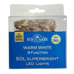 Kurt S. Adler LED Light String Set (58913) -Roman Shop 58913packagemd
