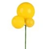 18" - Yellow - Pick - Christmas Decoration (3 Pack) -Roman Shop 593639lg