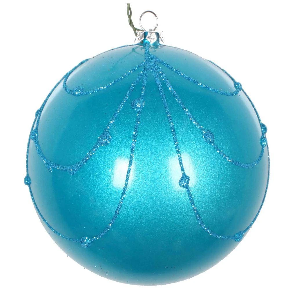 Vickerman Christmas Tree Ornament (4 Pack) (617021) 3 Vickerman Christmas Tree Ornament (4 Pack) (617021)