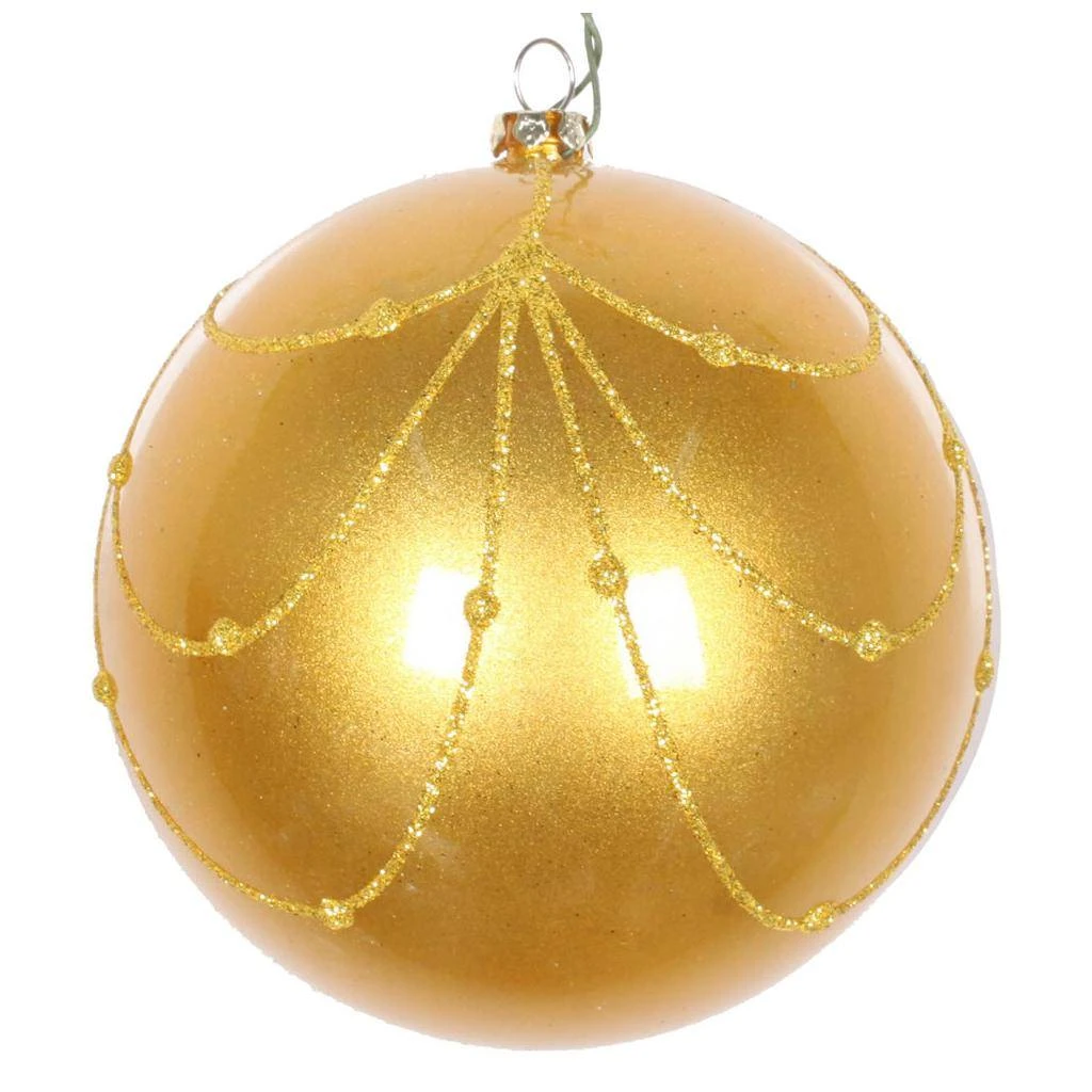 Vickerman Christmas Tree Ornament (4 Pack) (616697) 3 Vickerman Christmas Tree Ornament (4 Pack) (616697)