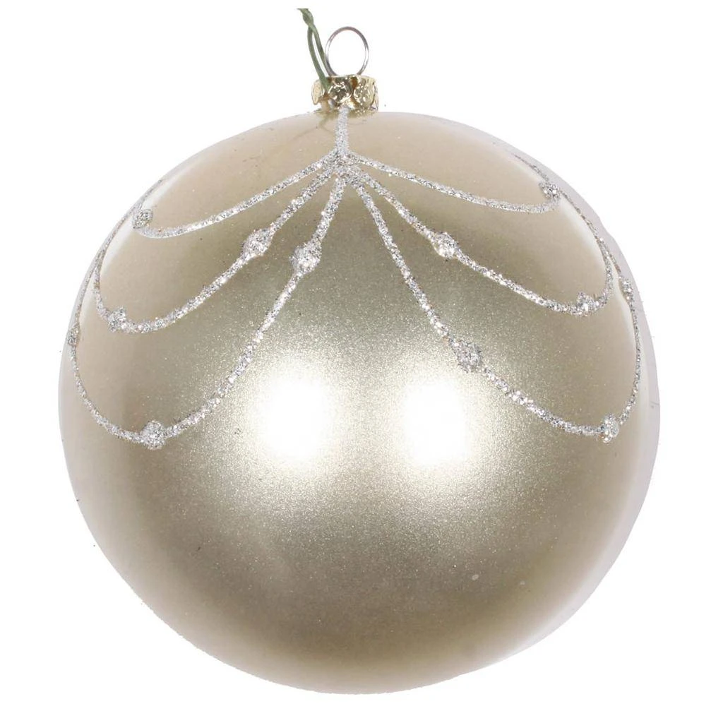 Vickerman Christmas Tree Ornament (4 Pack) (616703) 3 Vickerman Christmas Tree Ornament (4 Pack) (616703)