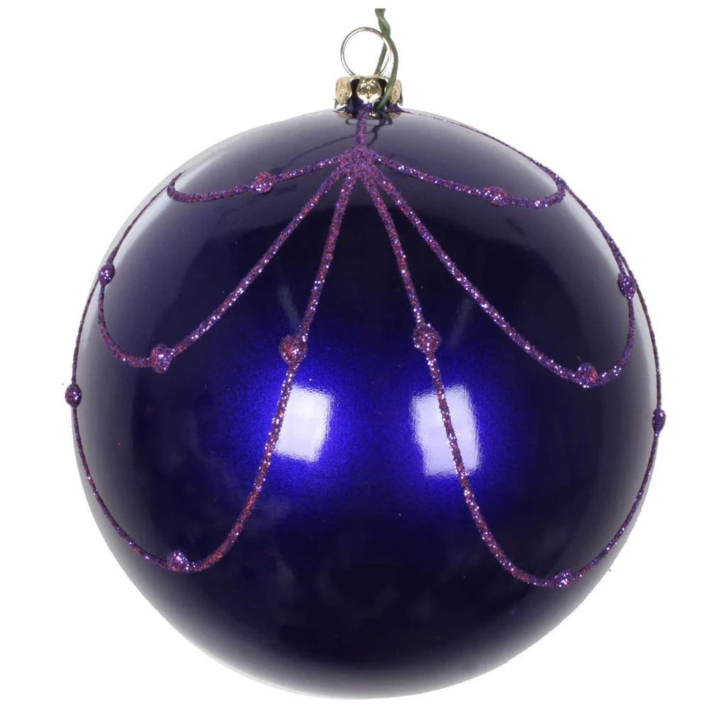 Vickerman Christmas Tree Ornament (4 Pack) (616802) 3 Vickerman Christmas Tree Ornament (4 Pack) (616802)