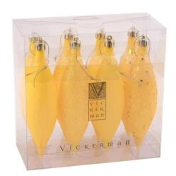 Vickerman Christmas Ornament (8 Pack) (623923) -Roman Shop 623923packmd