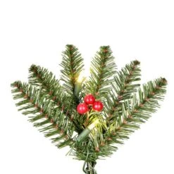 Vickerman Prelit Artificial Christmas Bush (627686) -Roman Shop 6276862md