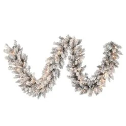 Vickerman Prelit Artificial Christmas Garland (629437) -Roman Shop 629437md