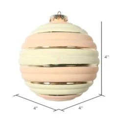 Vickerman Christmas Ornament (4 Pack) (659113) -Roman Shop 6591132md