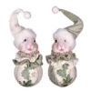 4.5" Holly Jolly Squirrel Christmas Ornament (2 Pack)