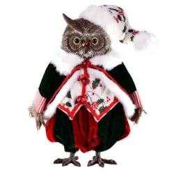 Vickerman Holly Jolly Owl Doll (659595)