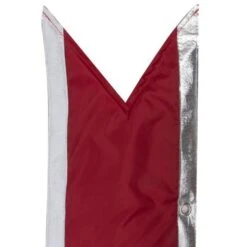 Vickerman Red-Silvr Nylon Outdoor Bow (667361) -Roman Shop 667361closemd