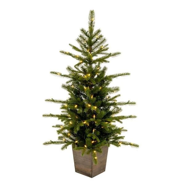 Vickerman Pre-Lit Artificial Christmas Tree (676349) 4 Vickerman Pre-Lit Artificial Christmas Tree (676349) - Image 2