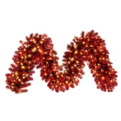 Vickerman Pre-Lit Artificial Christmas Garland (676431) -Roman Shop 676431md