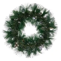 Vickerman Unlit Christmas Ornament Wreath (677117) -Roman Shop 677117backmd