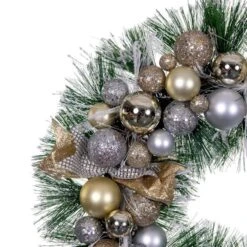 Vickerman Unlit Christmas Ornament Wreath (677117) -Roman Shop 677117closemd