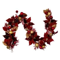 Vickerman Unlit Christmas Garland (677179) -Roman Shop 677179md