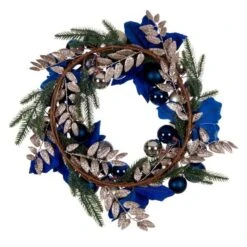 Vickerman Unlit Christmas Ornament Wreath (677261) -Roman Shop 677261backmd