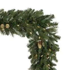 Vickerman Pre-Lit Artificial Christmas Garland (680551) -Roman Shop 680551cornermd
