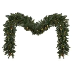 Vickerman Pre-Lit Artificial Christmas Garland (680551) -Roman Shop 680551md