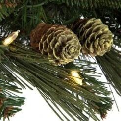 Vickerman Pre-Lit Artificial Christmas Garland (680551) -Roman Shop 680551pineconesmd