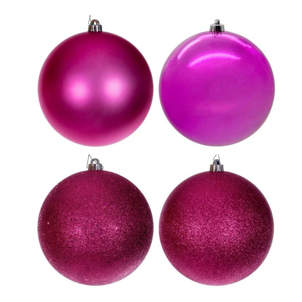 Vickerman Christmas Tree Ornament (4 Pack) (694220) 3 Vickerman Christmas Tree Ornament (4 Pack) (694220)